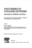 Tapa de Polymers in Colloid Systems: Adsorption, Stability, and Flow