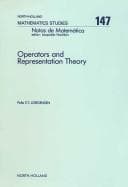 Tapa de Operators and representation theory
