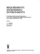 Tapa de Requirements Engineering Environments