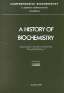 Tapa de Selected topics in the history of biochemistry - personal recollections V