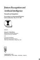 Tapa de Pattern recognition and artificial intelligence
