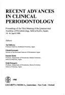 Tapa de Recent Advances in Clinical Periodontology