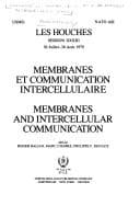 Tapa de Membranes et communication intercellulaire =