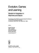 Tapa de Evolution, games, and learning