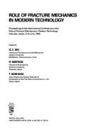 Tapa de Role of Fracture Mechanics in Modern Technology
