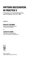 Tapa de Pattern recognition in practice II