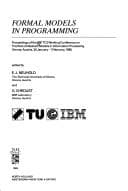 Tapa de Formal Models in Programming