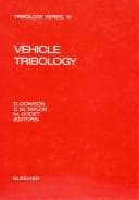 Tapa de Vehicle Tribology