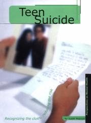 Tapa de Teen Suicide (Perspectives on Mental Health)