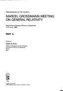 Tapa de Proceedings of the Fourth Marcel Grossmann Meeting on General Relativity, Held at the University of Rome LA Sapienza, 17-21 June, 1985/Parts A and B