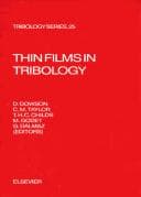 Tapa de Thin Films in Tribology