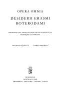 Tapa de Desiderii Erasmi Roterodami opera omnia