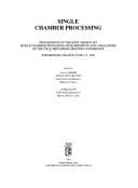 Tapa de Single Chamber Processing: Proceedings of the Joint Session on Single Chamber Processing