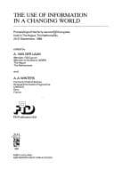Tapa de The use of information in a changing world