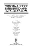 Tapa de Performance of distributed and parallel systems