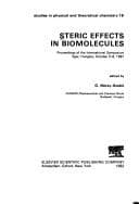 Tapa de Steric effects in biomolecules