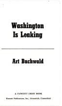 Tapa de Washington Leaking (Fawcett Crest Book)