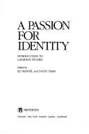 Tapa de A passion for identity