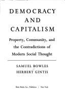 Tapa de Democracy and capitalism