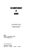 Tapa de The neuropsychology of memory