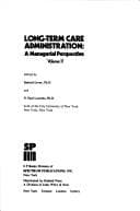 Tapa de Long-term Care Administration (Health Systems Management)