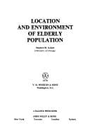 Tapa de Location and environment of elderly population