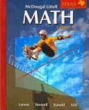 Tapa de Middle School Mathematics - Texas Student Edition