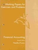 Tapa de Working Papers for Exercises and Problems to accompany Financial Accounting