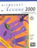 Tapa de Microsoft Access 2000 comprehensive course
