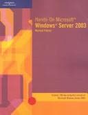 Tapa de Hands-On Microsoft Windows Server 2003