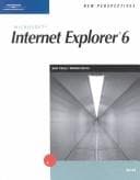 Tapa de New Perspectives on Microsoft Internet Explorer 6