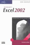 Tapa de New Perspectives on Microsoft Excel 2002, Introductory, Bonus Edition