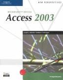 Tapa de New perspectives on Microsoft Office Access 2003