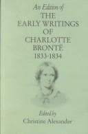 Tapa de An Edition of the Early Writings of Charlotte Bronte