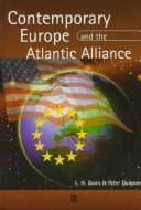 Tapa de Contemporary Europe and the Atlantic alliance