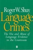 Tapa de Language Crimes