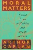 Tapa de Moral matters