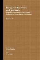 Tapa de Oligomerization and Polymerization Formation of Intercalation Compounds, Volume 17, Inorganic Reactions and Methods