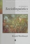 Tapa de An Introduction to Sociolinguistics