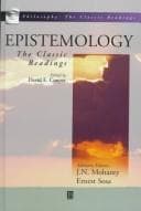 Tapa de Epistemology