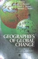 Tapa de Geographies of Global Change