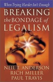 Tapa de Breaking the Bondage of Legalism