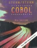 Tapa de Structured COBOL programming