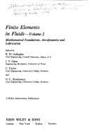Tapa de Finite Elements in Fluids Vol. 2