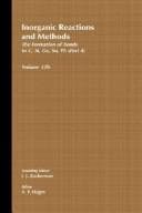 Tapa de Formation of Bonds to C,Si,Ge,Sn,Pb (Part 4), Volume 12A, Inorganic Reactions and Methods