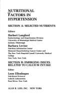 Tapa de Nutritional factors in hypertension