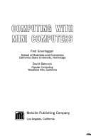 Tapa de Computing with Minicomputers (Computer science series)