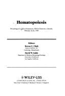 Tapa de Hematopoiesis