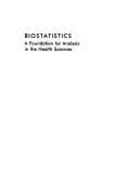 Tapa de Biostatistics