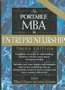 Tapa de The Portable MBA in Enterpeneurship 3rd Edition With The Portable MBA in Enterpeneurship Case Studies 1st Edition Set (Portable Mba Series)